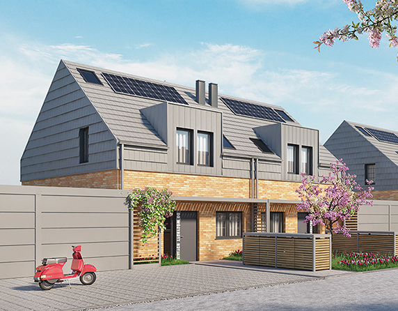 Wizualizacja Osiedle przy Białych Tygrysów